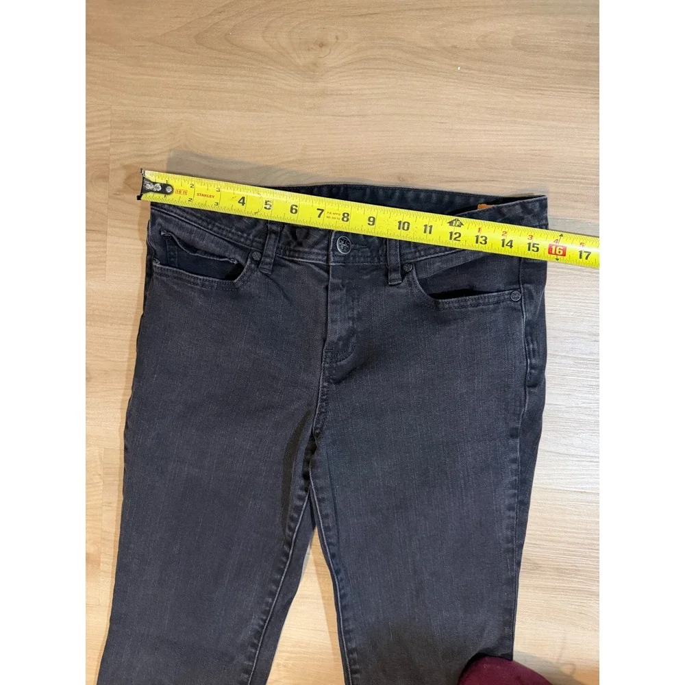 Tory Burch Classic Boot Black 30 Womens Bootcut Stretch Denim Jeans